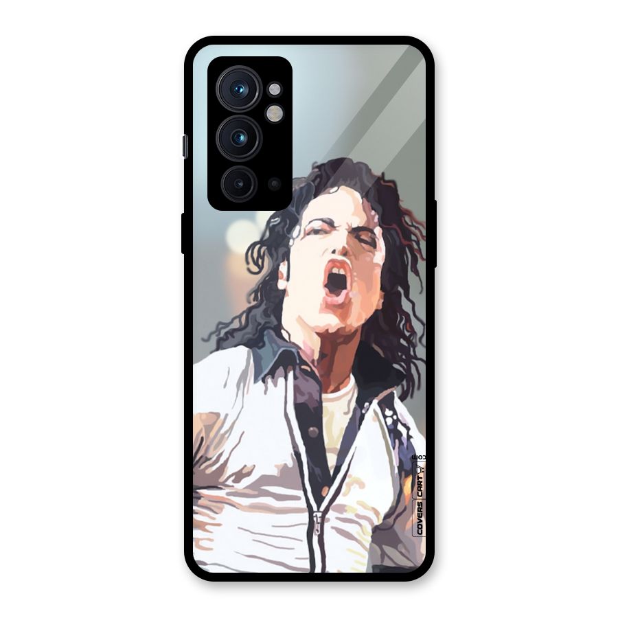 The Legend Michael Jackson Glass Back Case for OnePlus 9RT 5G
