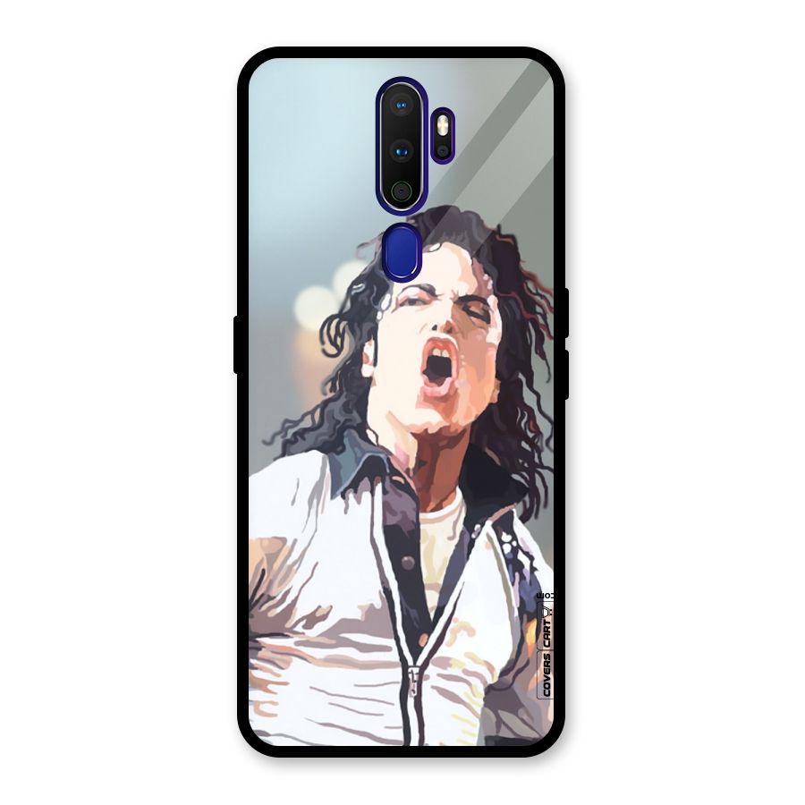 The Legend Michael Jackson Glass Back Case for Oppo A9 (2020)