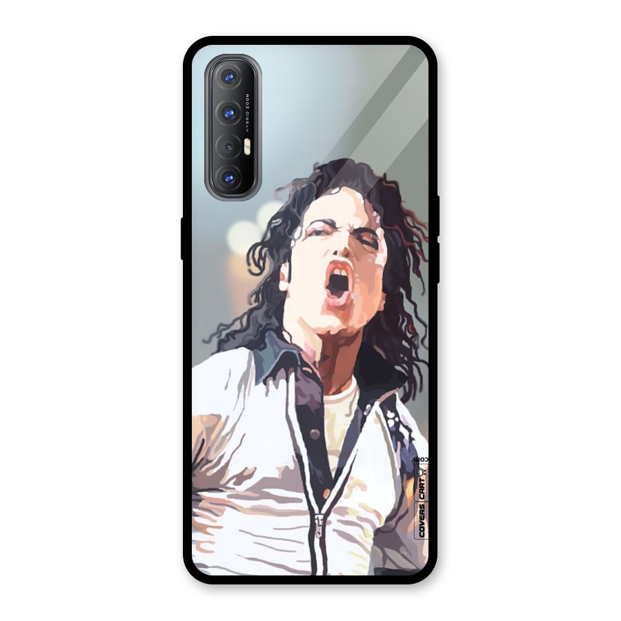 The Legend Michael Jackson Glass Back Case for Oppo Reno3 Pro