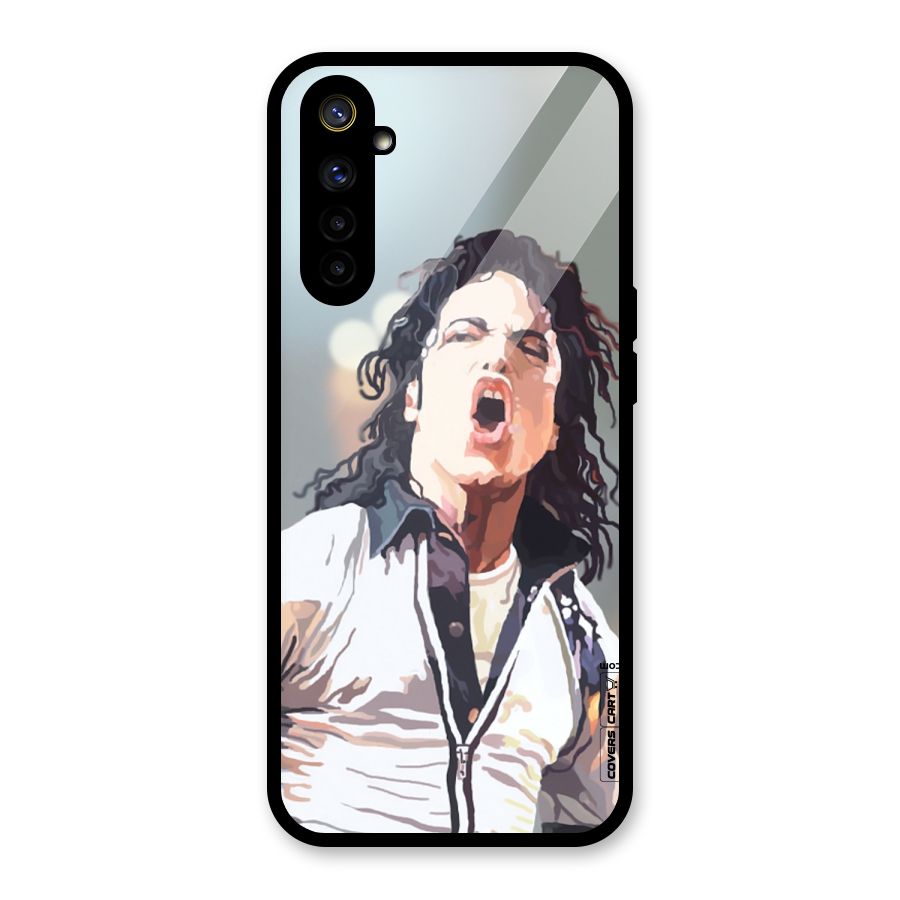 The Legend Michael Jackson Glass Back Case for Realme 6i