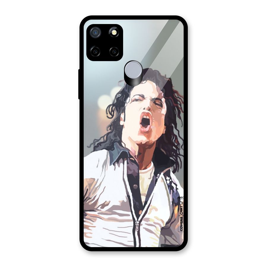 The Legend Michael Jackson Glass Back Case for Realme C12