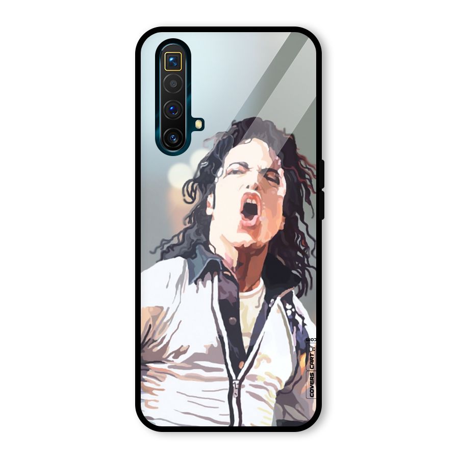 The Legend Michael Jackson Glass Back Case for Realme X3