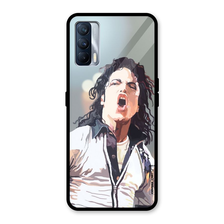 The Legend Michael Jackson Glass Back Case for Realme X7