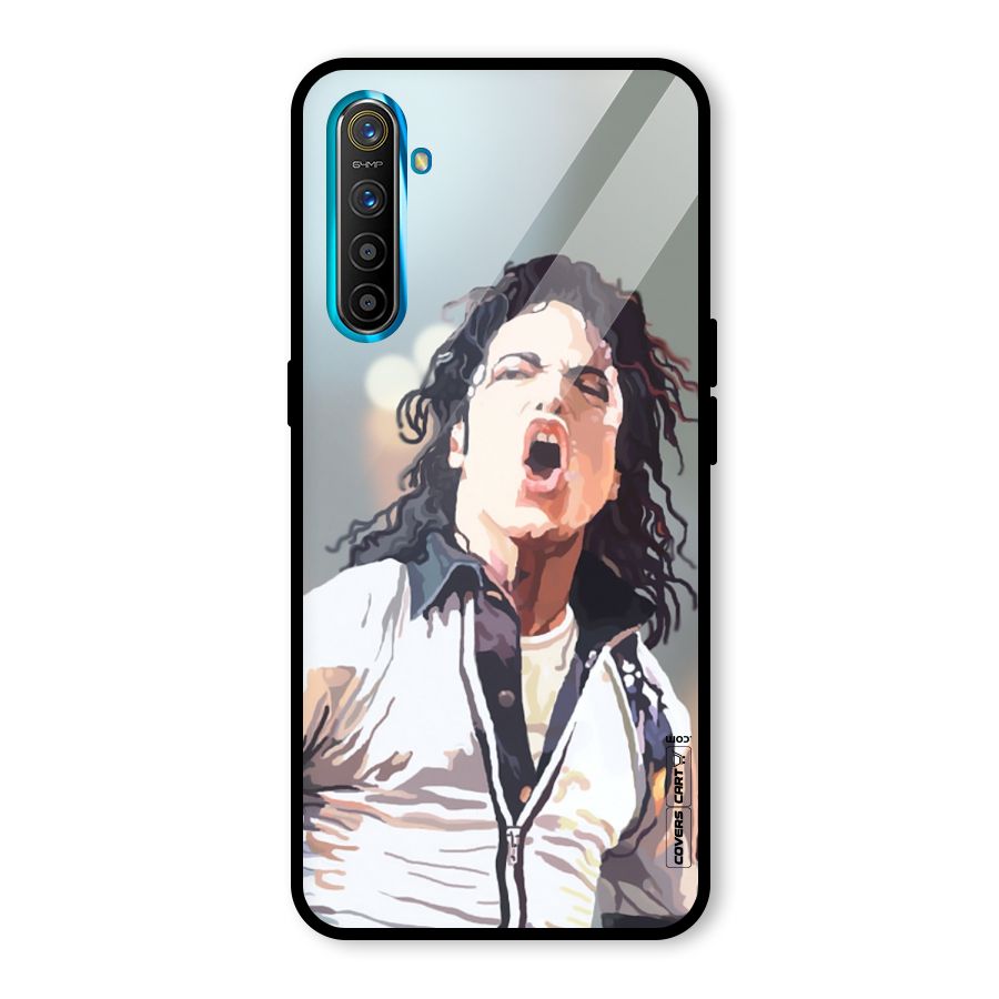 The Legend Michael Jackson Glass Back Case for Realme XT