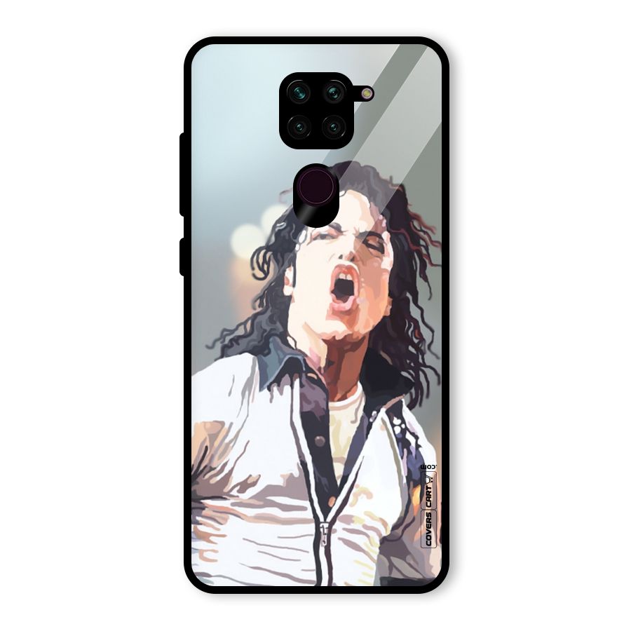 The Legend Michael Jackson Glass Back Case for Redmi Note 9