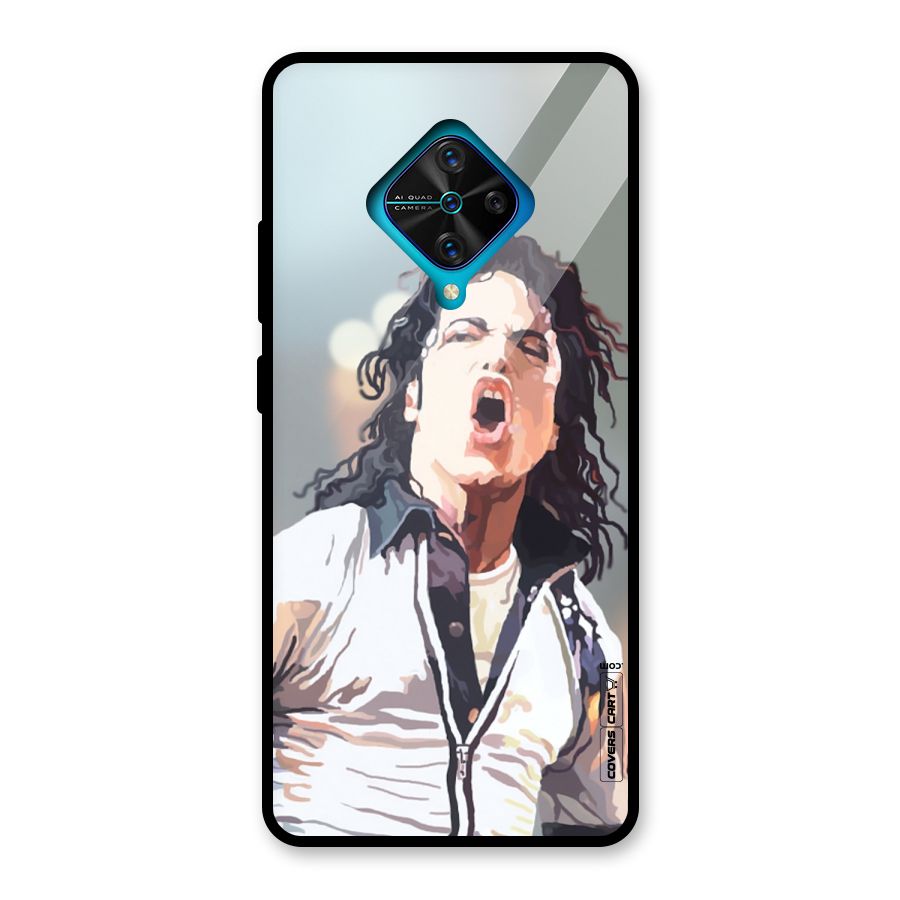 The Legend Michael Jackson Glass Back Case for Vivo S1 Pro