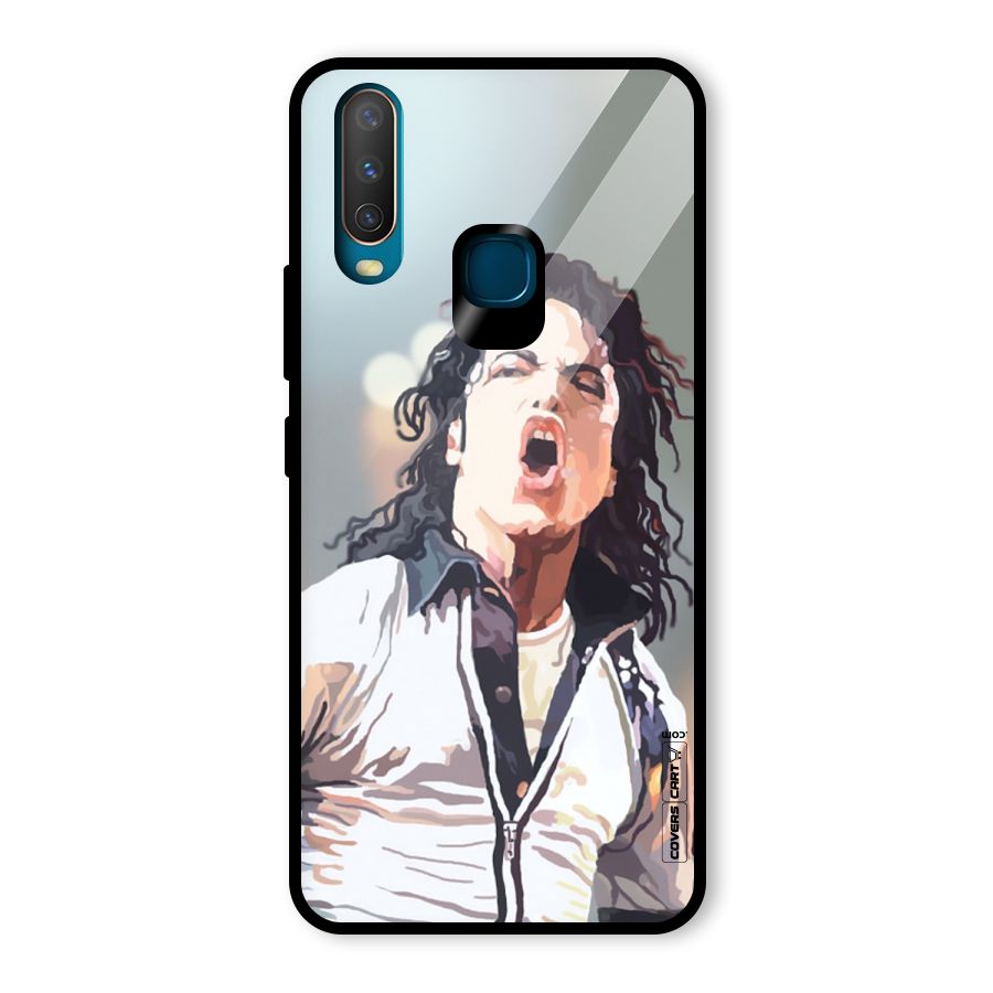 The Legend Michael Jackson Glass Back Case for Vivo Y15