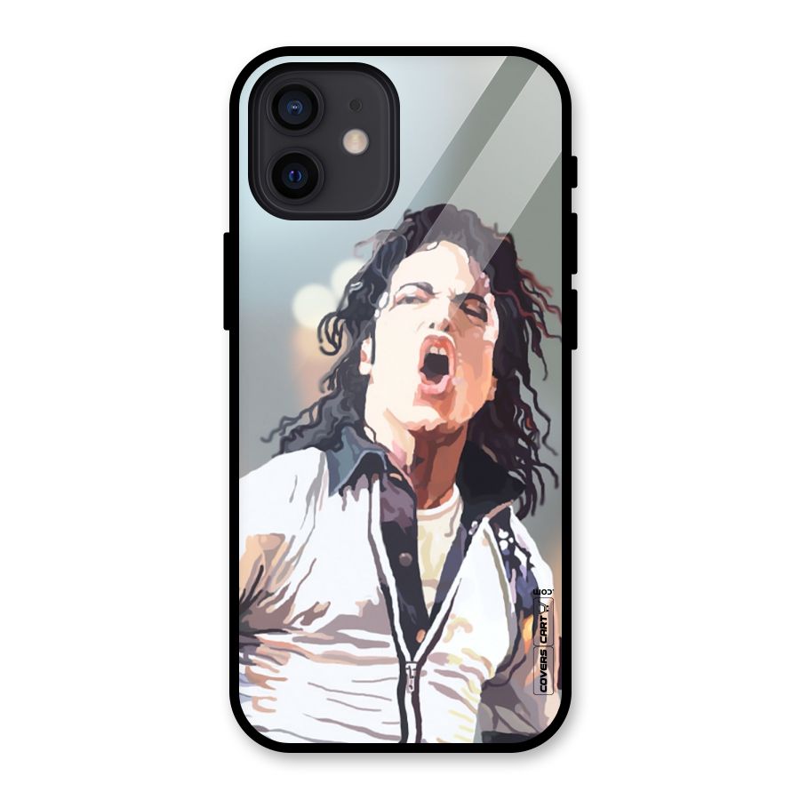The Legend Michael Jackson Glass Back Case for iPhone 12