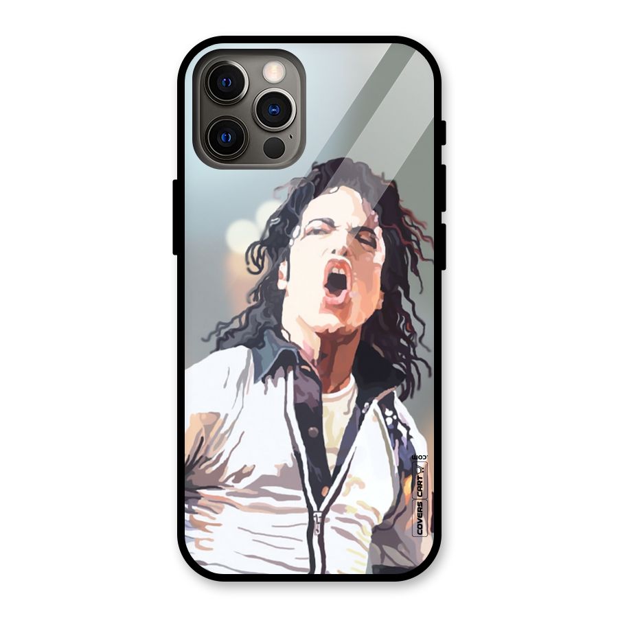 The Legend Michael Jackson Glass Back Case for iPhone 12 Pro