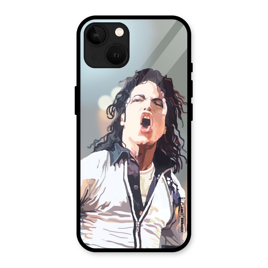 The Legend Michael Jackson Glass Back Case for iPhone 13