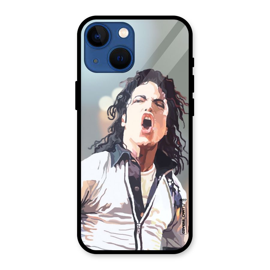 The Legend Michael Jackson Glass Back Case for iPhone 13 Mini