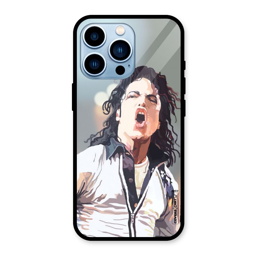The Legend Michael Jackson Glass Back Case for iPhone 13 Pro