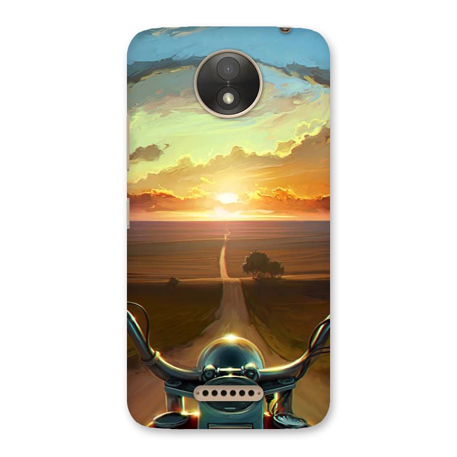 The Long Ride Back Case for Moto C Plus