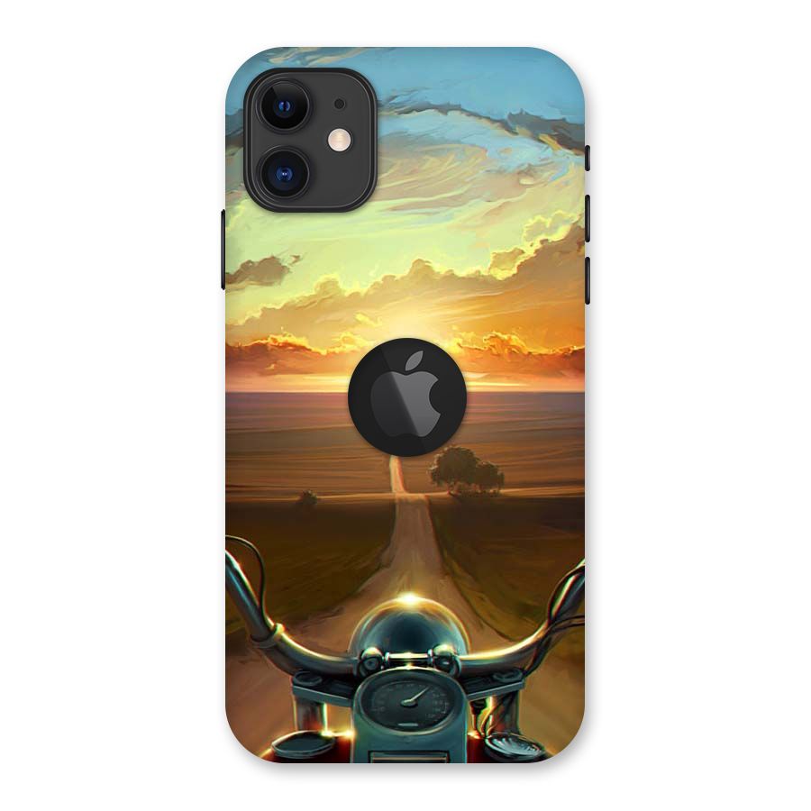 The Long Ride Back Case for iPhone 11 Logo Cut