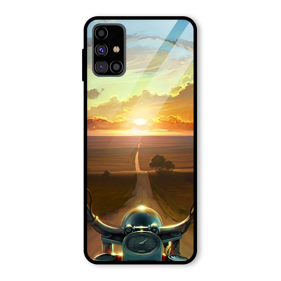 The Long Ride Glass Back Case for Galaxy M31s