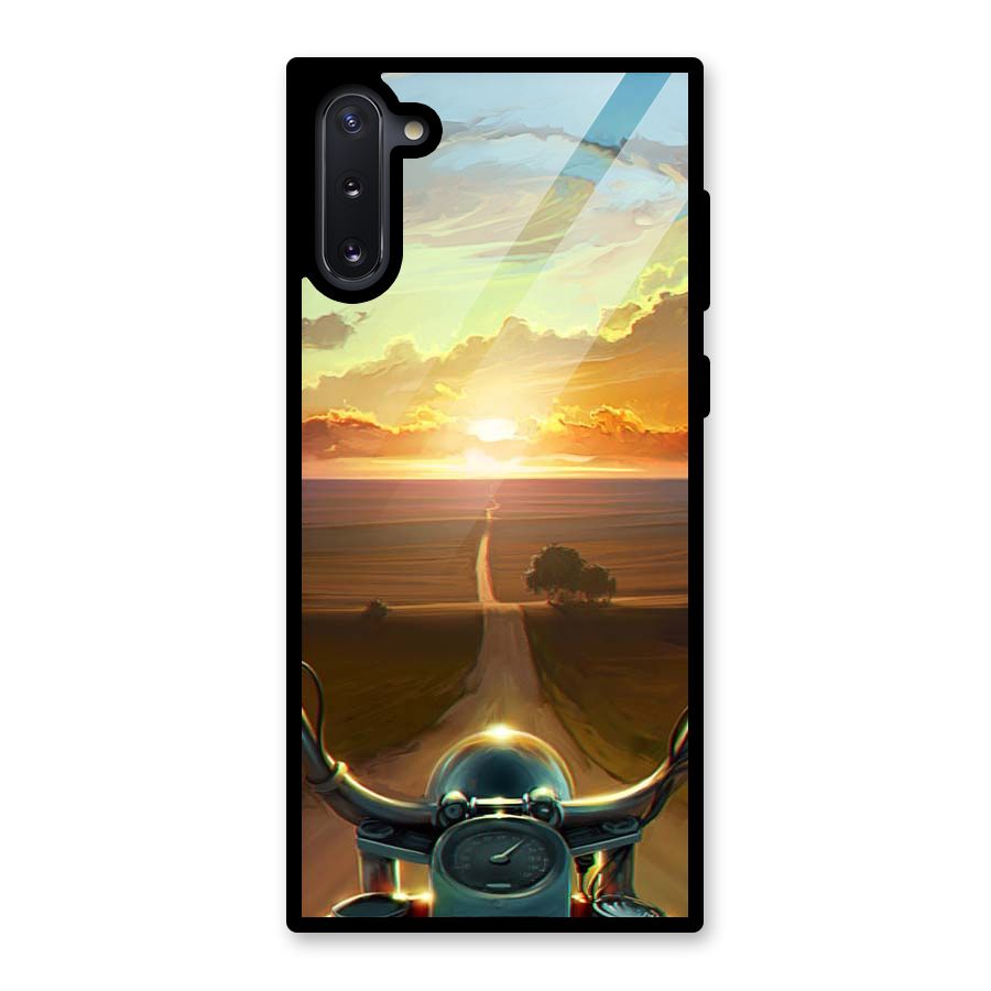 The Long Ride Glass Back Case for Galaxy Note 10