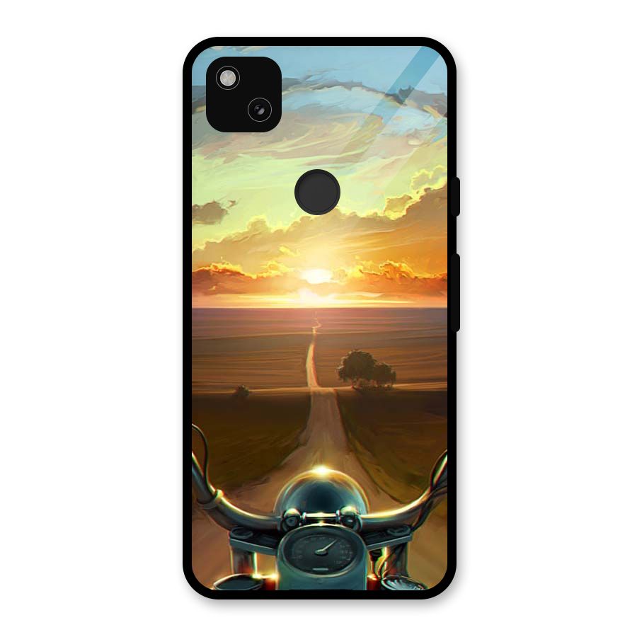 The Long Ride Glass Back Case for Google Pixel 4a