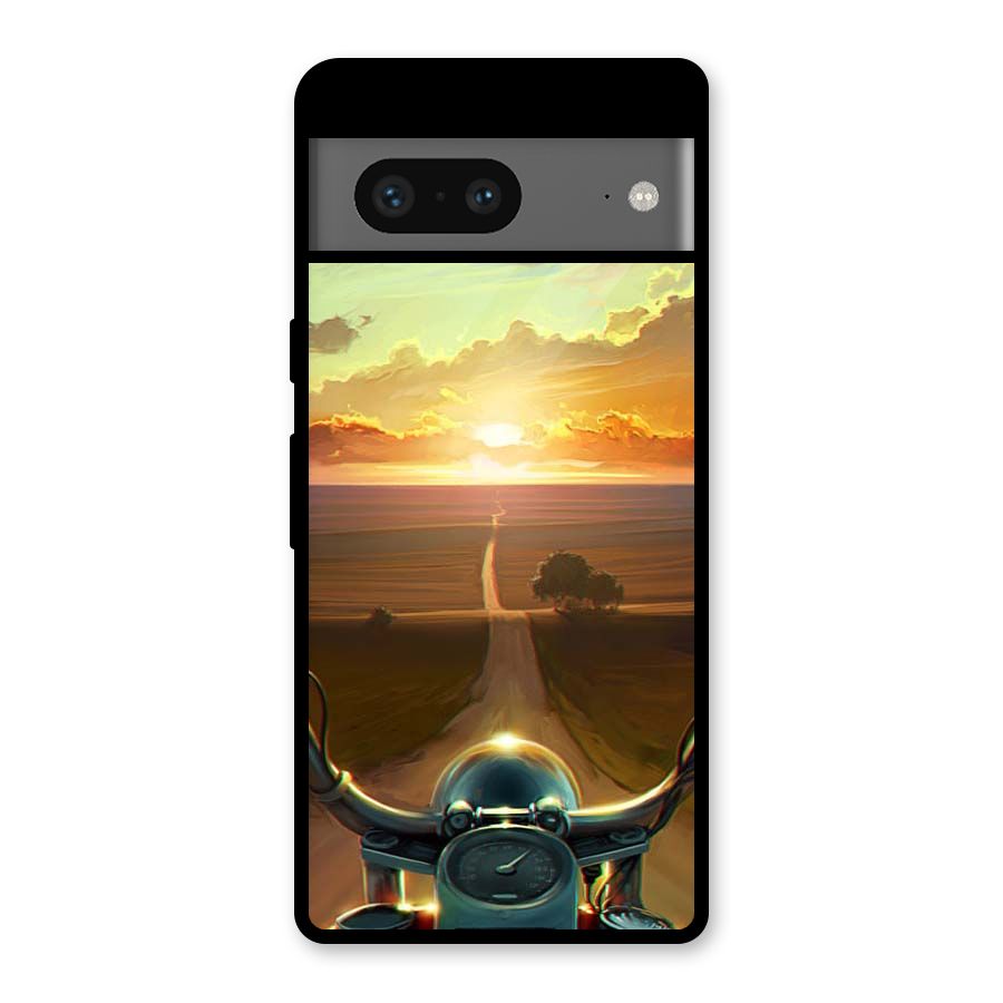The Long Ride Glass Back Case for Google Pixel 7