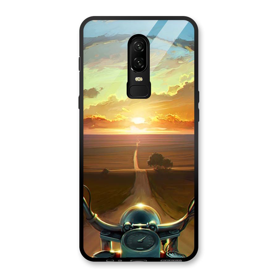 The Long Ride Glass Back Case for OnePlus 6