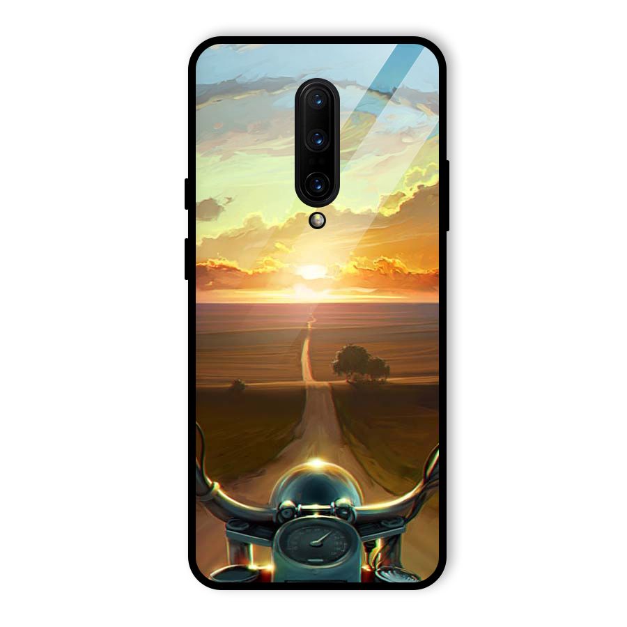 The Long Ride Glass Back Case for OnePlus 7 Pro