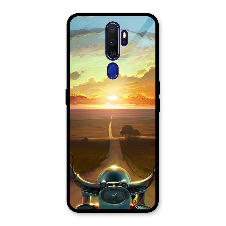 The Long Ride Glass Back Case for Oppo A9 (2020)