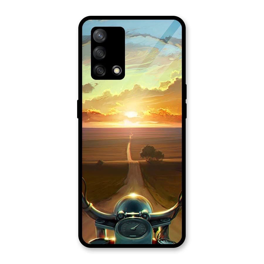 The Long Ride Glass Back Case for Oppo F19