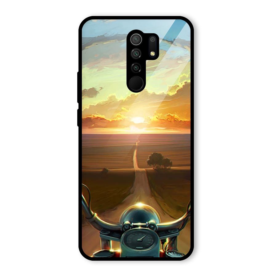 The Long Ride Glass Back Case for Poco M2
