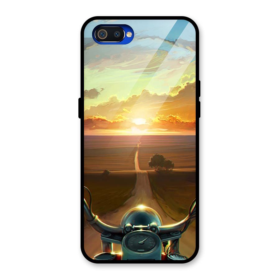 The Long Ride Glass Back Case for Realme C2