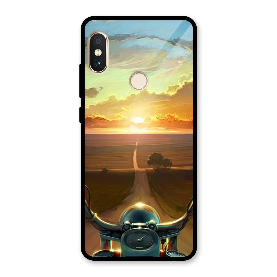 The Long Ride Glass Back Case for Redmi Note 5 Pro