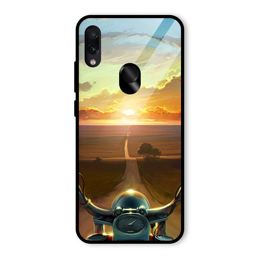 The Long Ride Glass Back Case for Redmi Note 7S