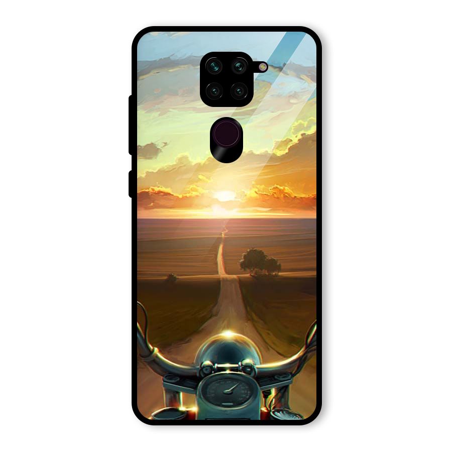 The Long Ride Glass Back Case for Redmi Note 9