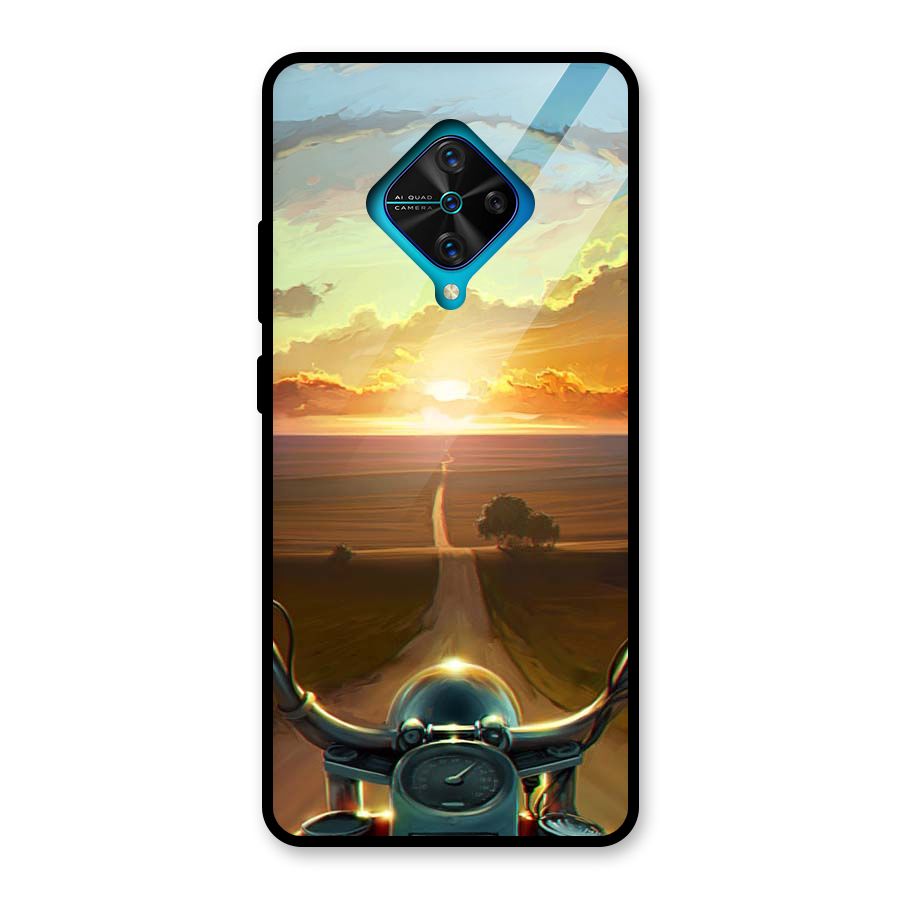 The Long Ride Glass Back Case for Vivo S1 Pro