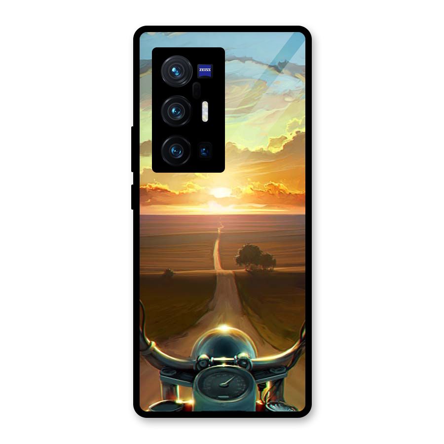 The Long Ride Glass Back Case for Vivo X70 Pro Plus