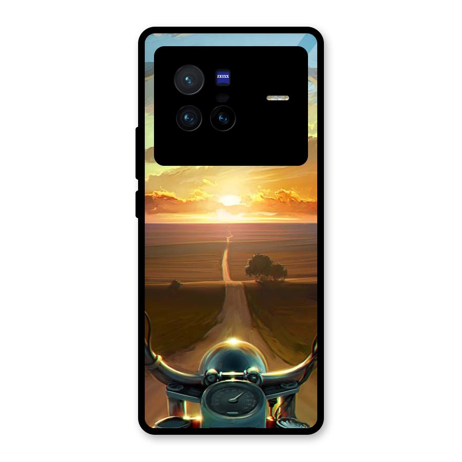 The Long Ride Glass Back Case for Vivo X80