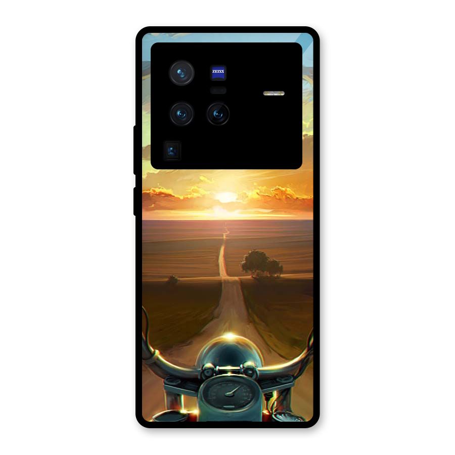 The Long Ride Glass Back Case for Vivo X80 Pro