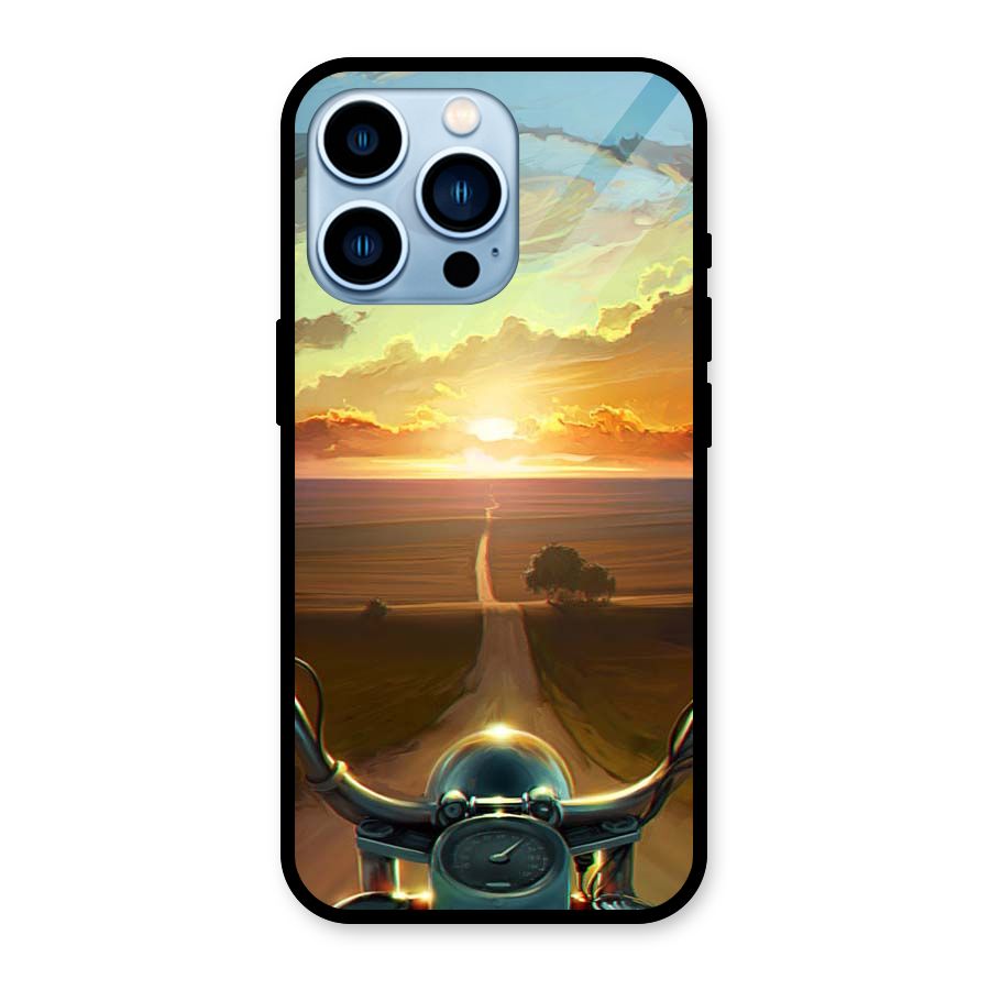 The Long Ride Glass Back Case for iPhone 13 Pro