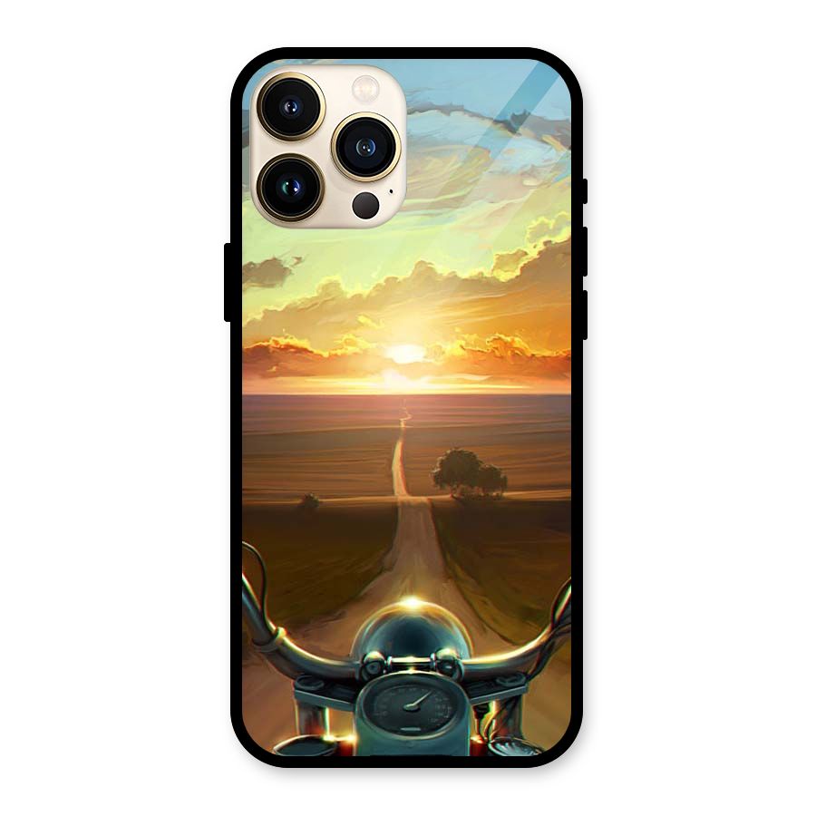The Long Ride Glass Back Case for iPhone 13 Pro Max