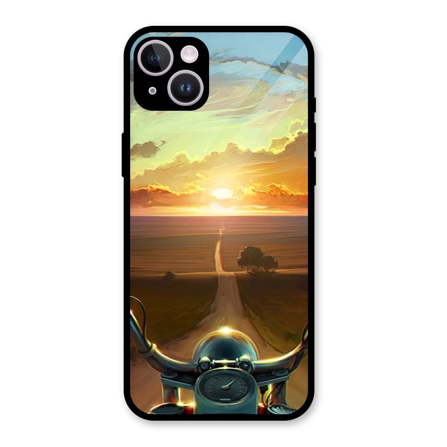 The Long Ride Glass Back Case for iPhone 14 Plus