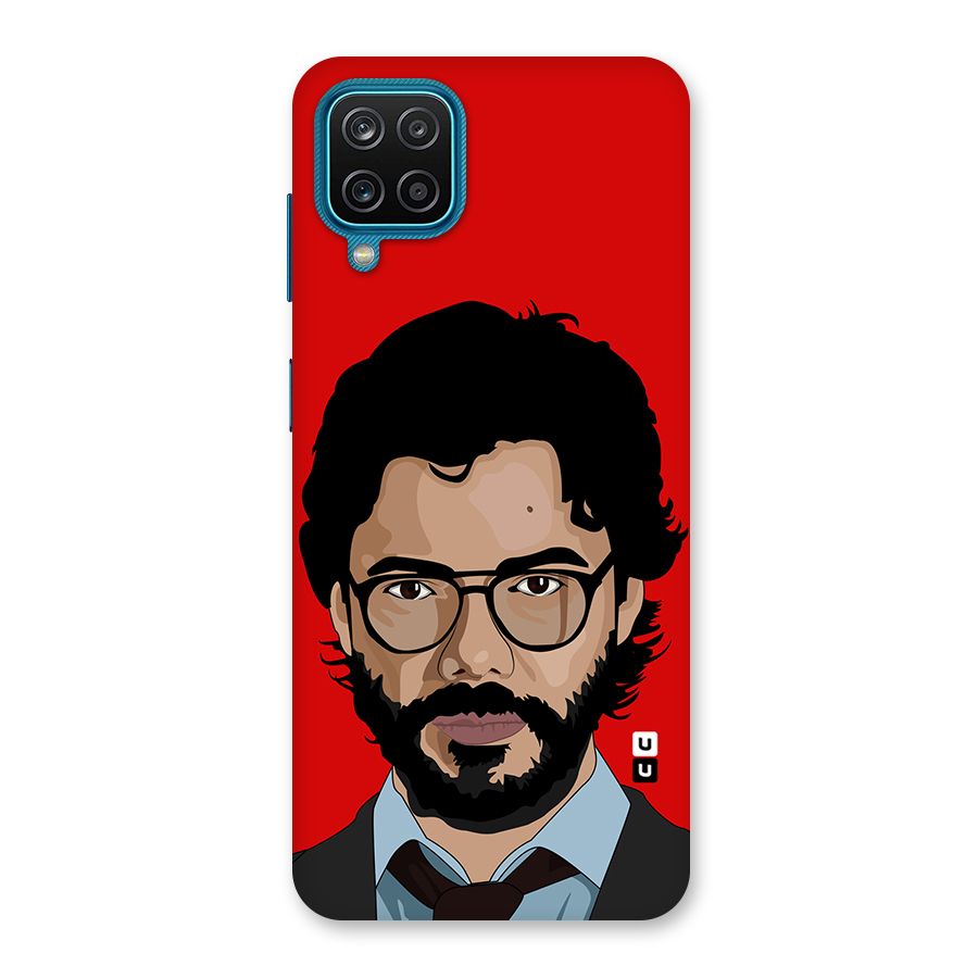 The Professor Illustration Art Back Case for Galaxy F12