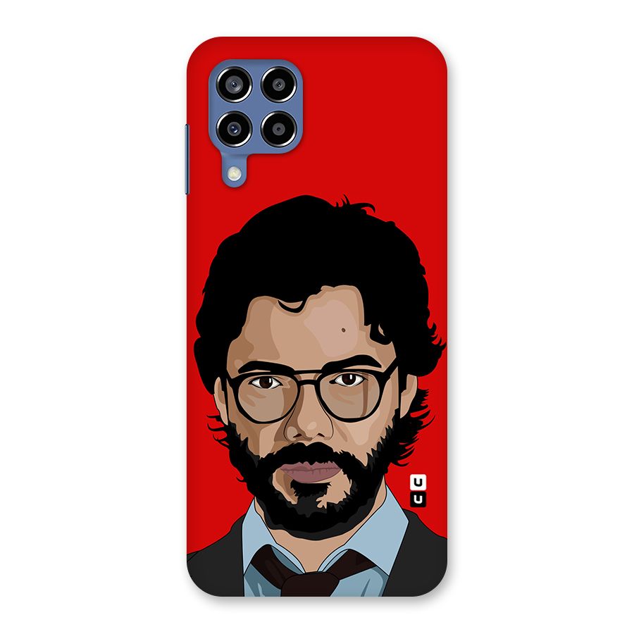 The Professor Illustration Art Back Case for Galaxy M53 5G