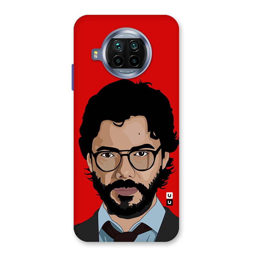 The Professor Illustration Art Back Case for Mi 10i