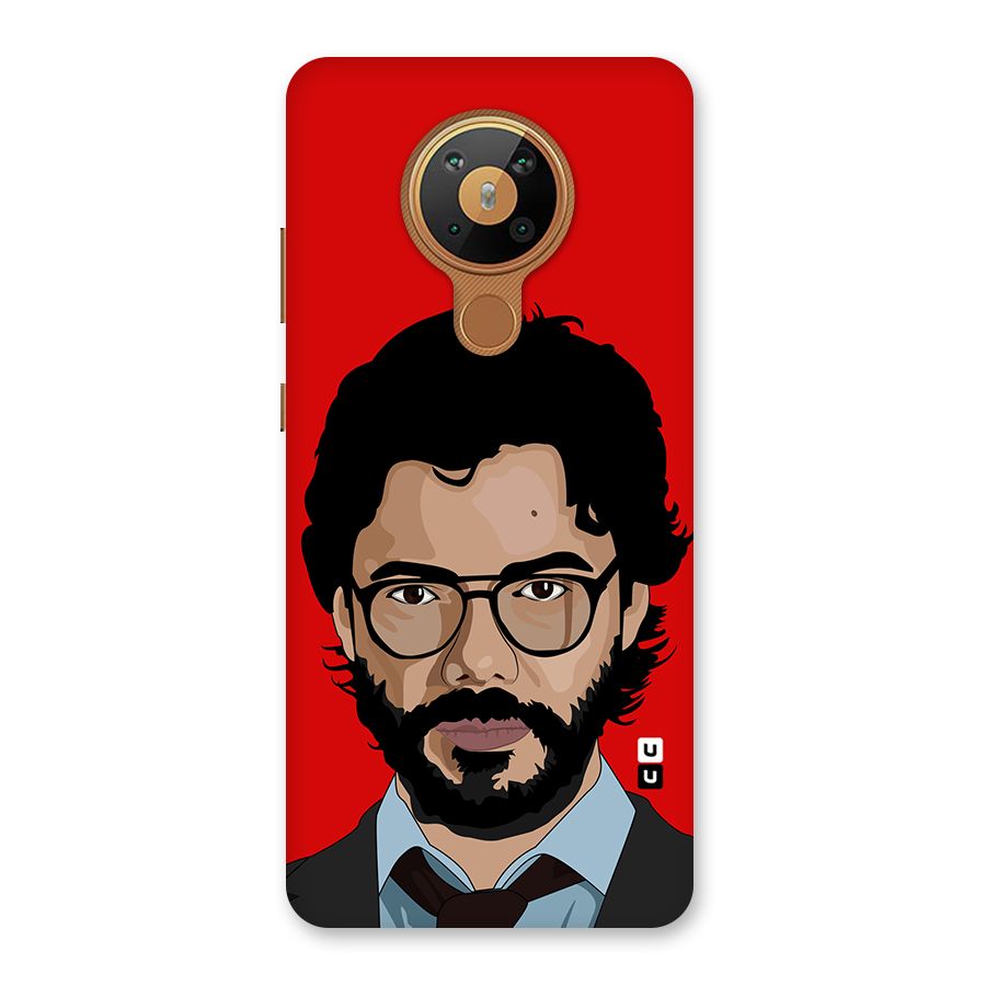The Professor Illustration Art Back Case for Nokia 5.3