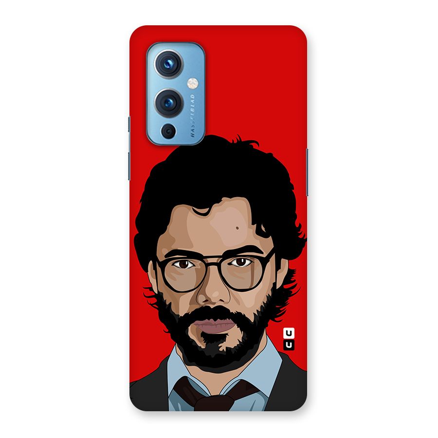 The Professor Illustration Art Back Case for OnePlus 9