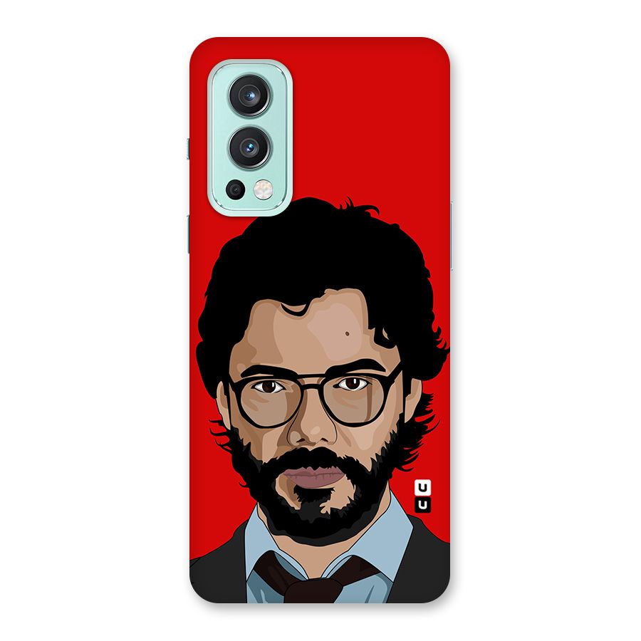 The Professor Illustration Art Back Case for OnePlus Nord 2 5G