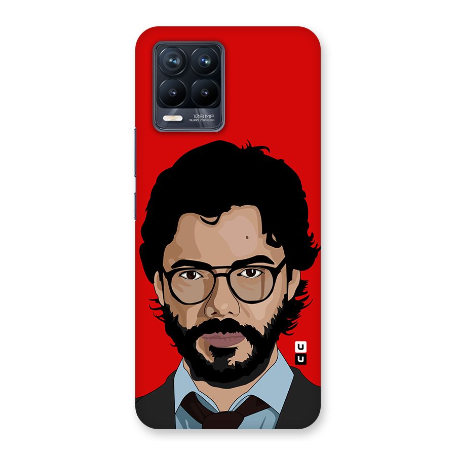 The Professor Illustration Art Back Case for Realme 8 Pro