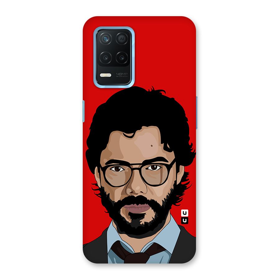 The Professor Illustration Art Back Case for Realme 8s 5G