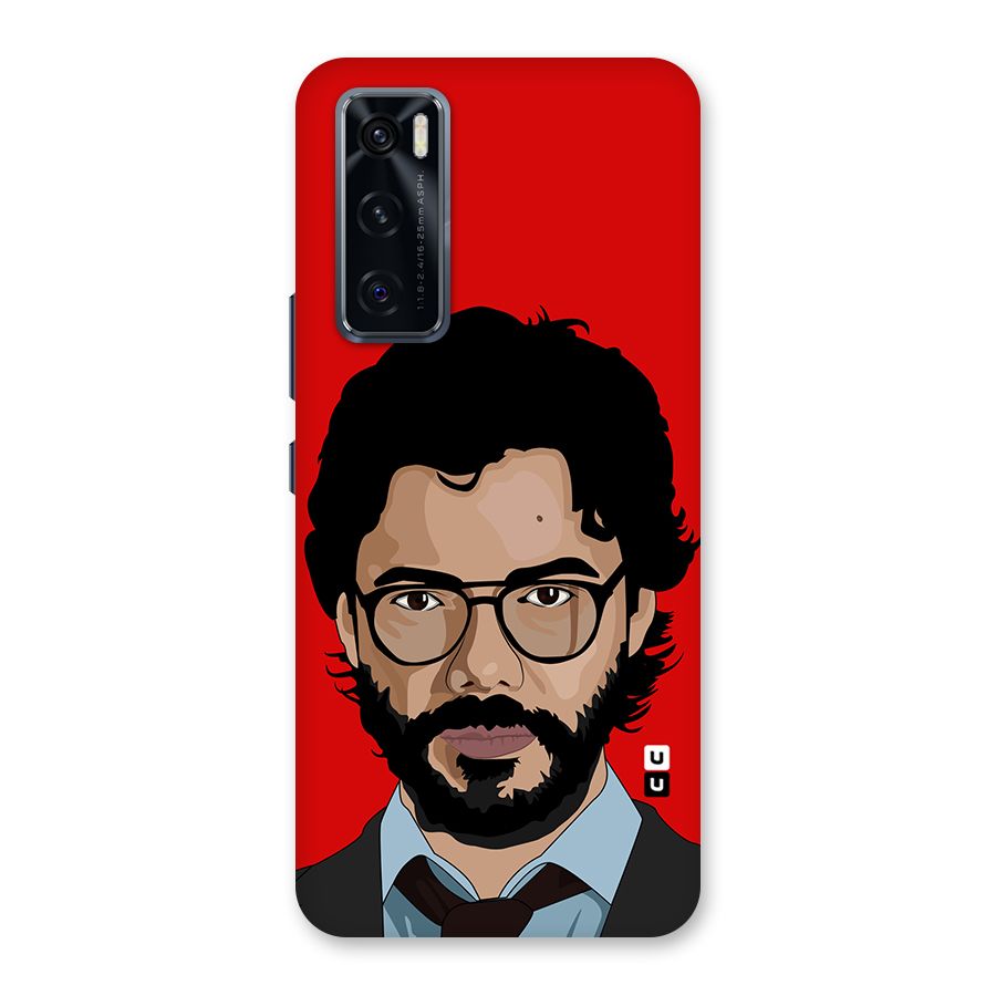 The Professor Illustration Art Back Case for Vivo V20 SE