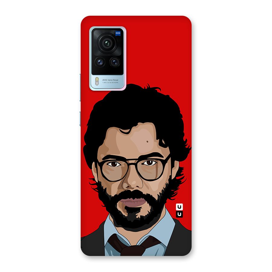 The Professor Illustration Art Back Case for Vivo X60 Pro
