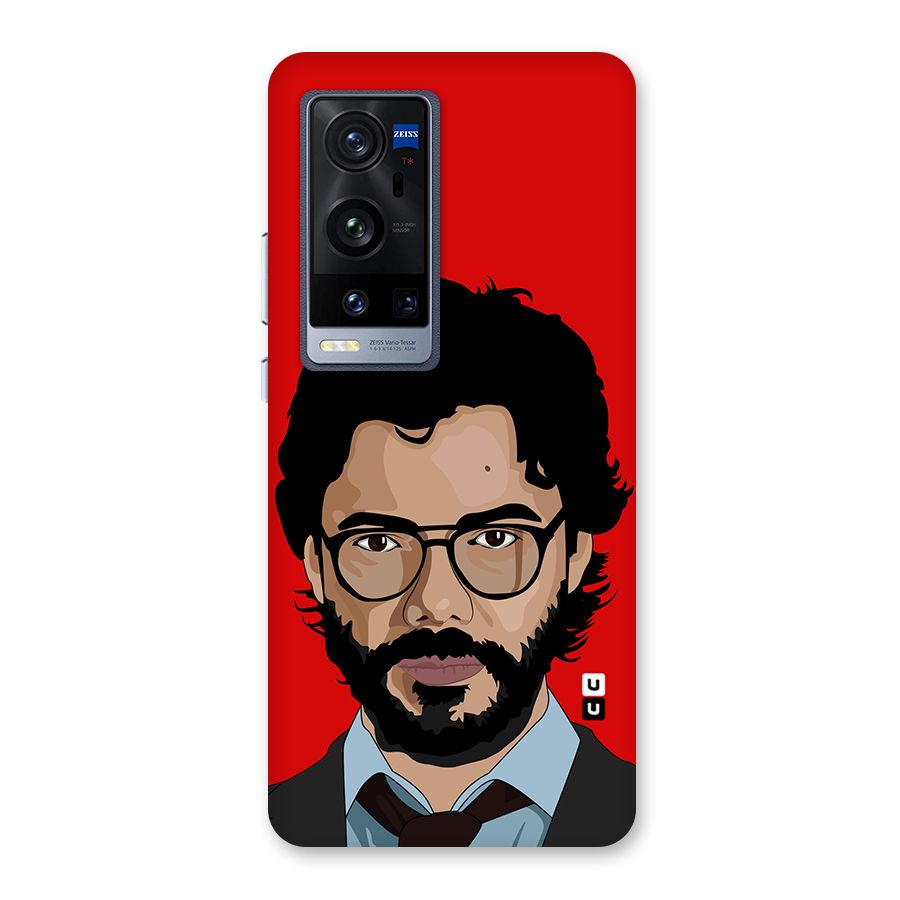 The Professor Illustration Art Back Case for Vivo X60 Pro Plus