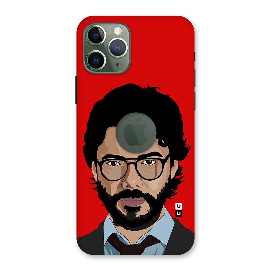 The Professor Illustration Art Back Case for iPhone 11 Pro Logo  Cut